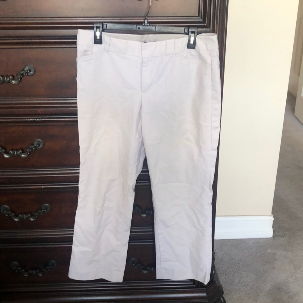 Capri tan pants